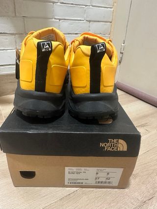 Zapatillas The North Face Gore-Tex Negras/Amarilla