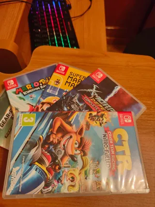 LOTE  41 JUEGOS Nintendo Switch