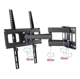 Soporte TV Giratorio Negro