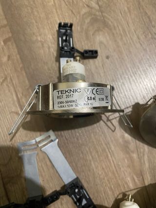 Lote de 12 focos empotrables