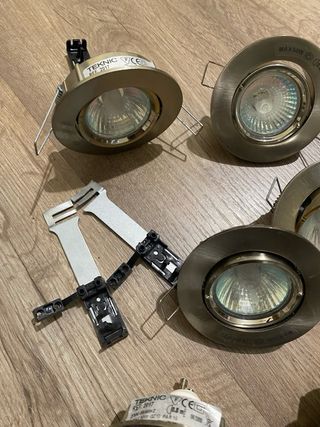 Lote de 12 focos empotrables