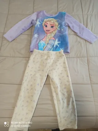 Pijama niña Frozen Elsa
