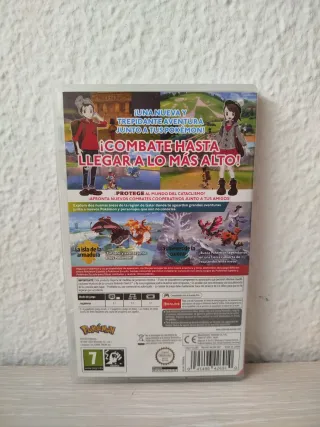 Pokémon Escudo + Pase de Expansión Pal España Nsw