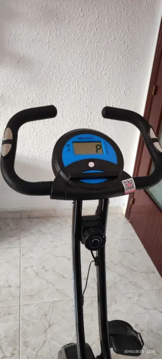 Bicicleta Estática ANCHEER Plegable