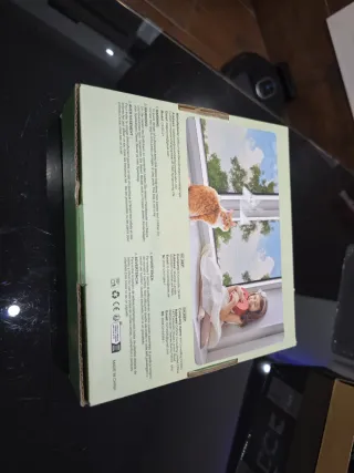 Mosquitera magnética para ventana