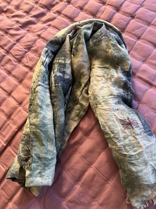 Pasmina Viscosa Vintage Estampada Londres