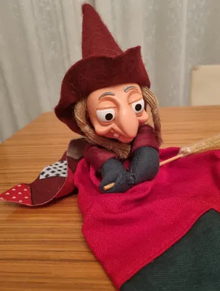 Befana a scelta con sacca per dolcetti