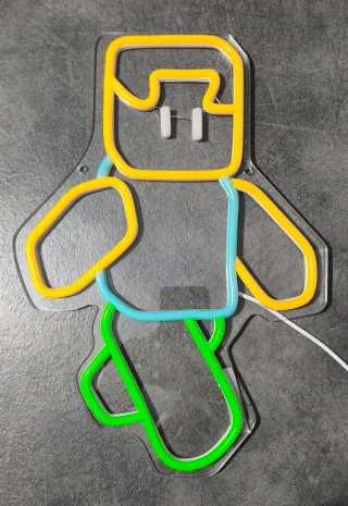 Lampada Neon LED "MAINCRAFT"