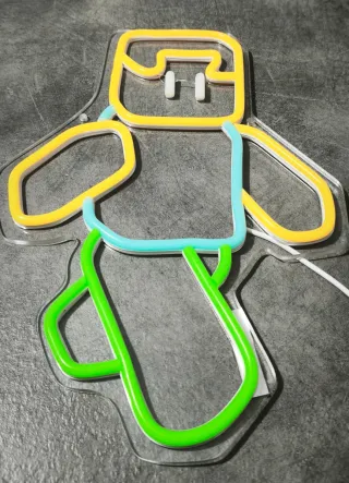 Lampada Neon LED "MAINCRAFT"