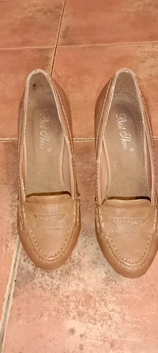 Zapatos tacón mujer T.35 negros Regalo otro par