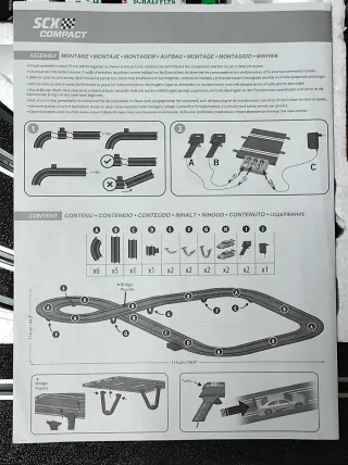 Scalextric Compact DTM Masters 3.6m