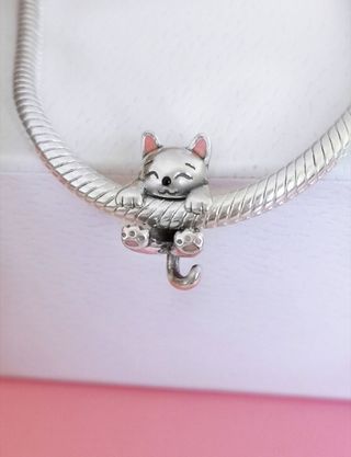 CHARM GATO GATITO PARA PULSERA PANDORA CON CAJA