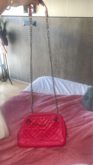 Bolso Parfois rosa acolchado