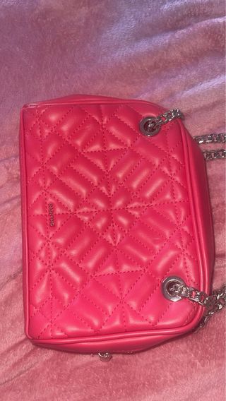 Bolso Parfois rosa acolchado