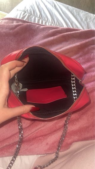 Bolso Parfois rosa acolchado