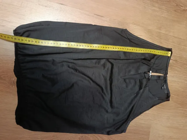 Blusa Festa Negra sin Mangas Talla 40