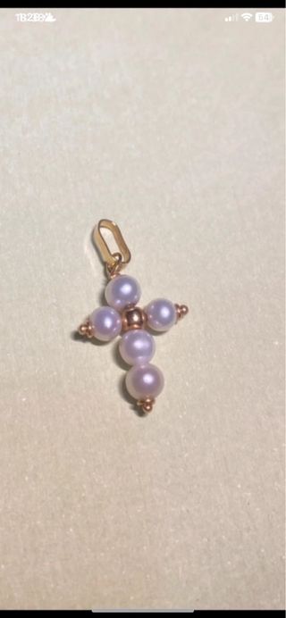 Colgante Cruz Oro 18k