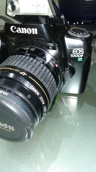 Kit Canon EOS 1000FN + Lente + Flash