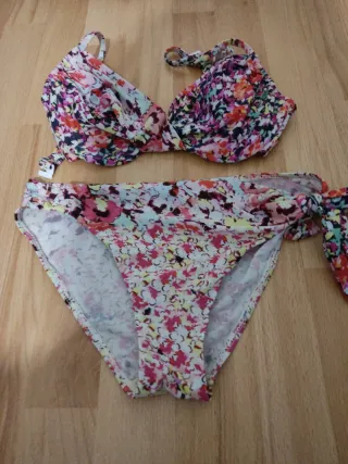 Bikini floral multicolor