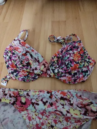 Bikini floral multicolor