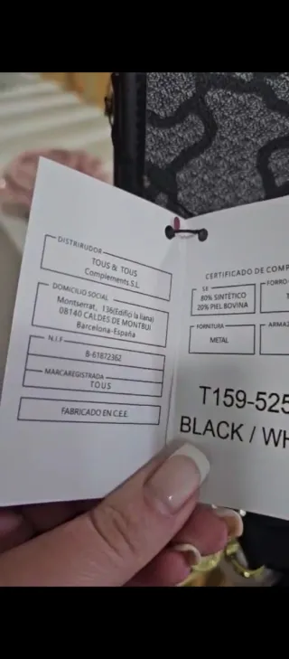 Bolso TOUS Original. Con Dos Correas