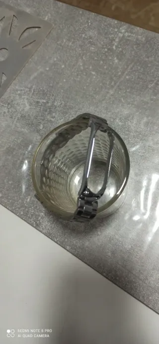 Correa de reloj plateada