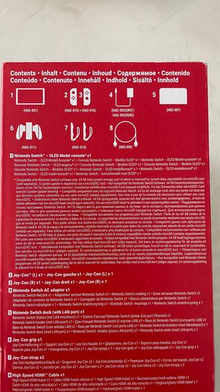 Nintendo Switch OLED Bianca e Nera