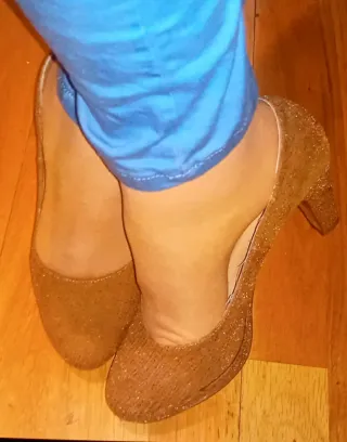 Zapatos de tacón talla 37