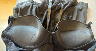 camisa lencera Victoria Secret encaje y piedrería