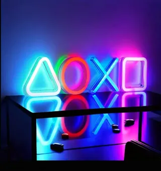 Lampada Neon LED "Joypad Keys"