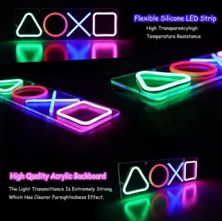 Lampada Neon LED "Joypad Keys"