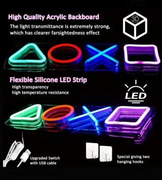 Lampada Neon LED "Joypad Keys"