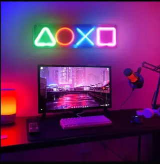 Lampada Neon LED "Joypad Keys"