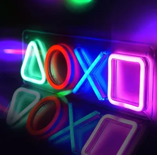 Lampada Neon LED "Joypad Keys"