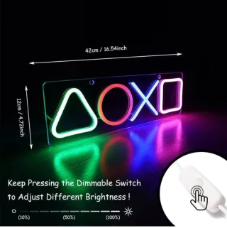 Lampada Neon LED "Joypad Keys"