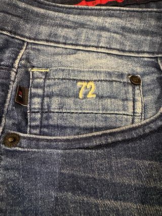 Pantalón vaquero Roberto Torretta azul