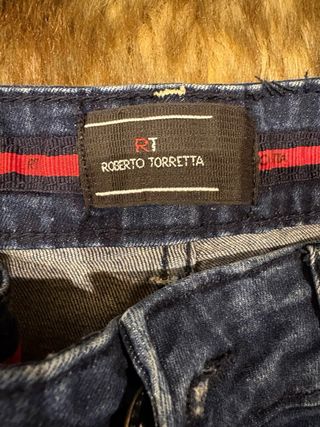 Pantalón vaquero Roberto Torretta azul