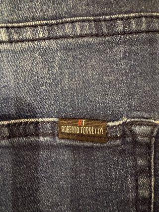 Pantalón vaquero Roberto Torretta azul
