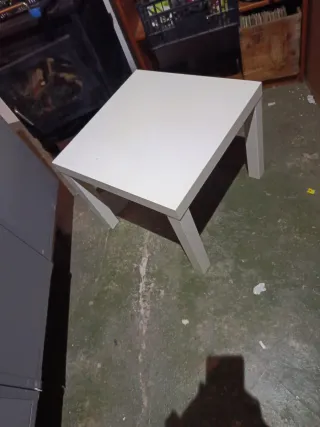 Tavolino Ikea bianco 55x55cm