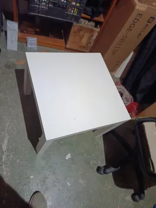 Tavolino Ikea bianco 55x55cm