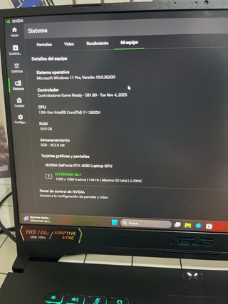 Asus Tuf F15 Gaming Laptop