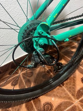 Bicicleta Montaña Verde