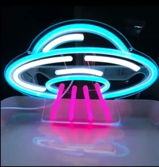 Lampada LED Neon "UFO"