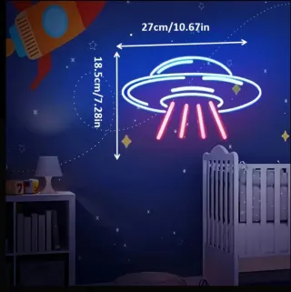 Lampada LED Neon "UFO"