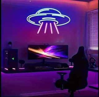 Lampada LED Neon "UFO"