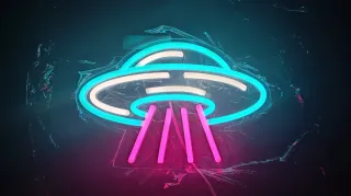 Lampada LED Neon "UFO"