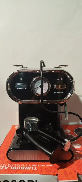 Cafetera Silvercrest Negra