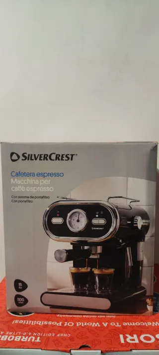 Cafetera Silvercrest Negra