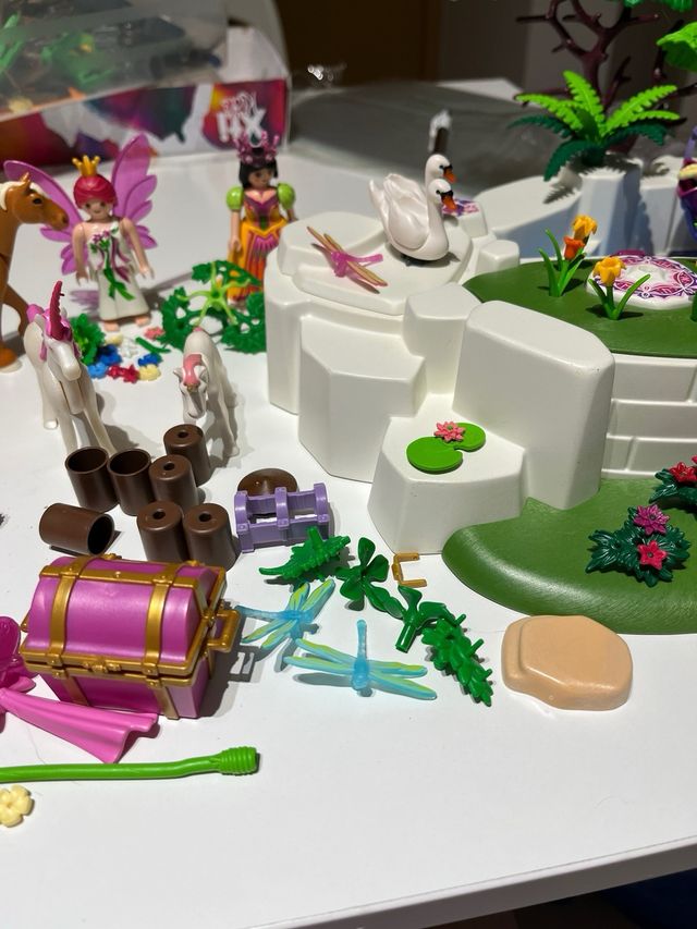 Playmobil Estanque de Hadas con fate e unicorno