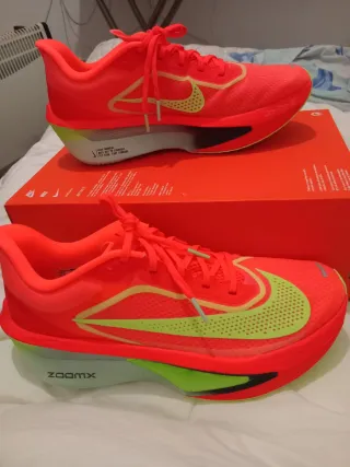 Nike Zoom Fly 6 Talla 46 Naranja y Verde